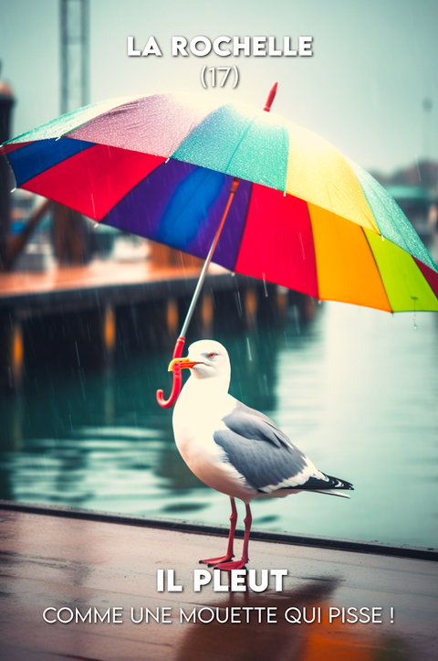 Il pleut comme une Mouette qui pisse - La Rochelle