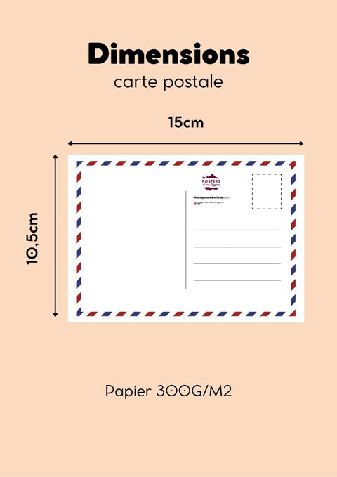 Cartes Postales Noël - Lot de 5 cartes