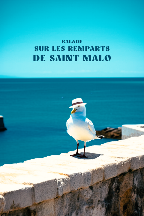 Balade sur les remparts de Saint Malo
