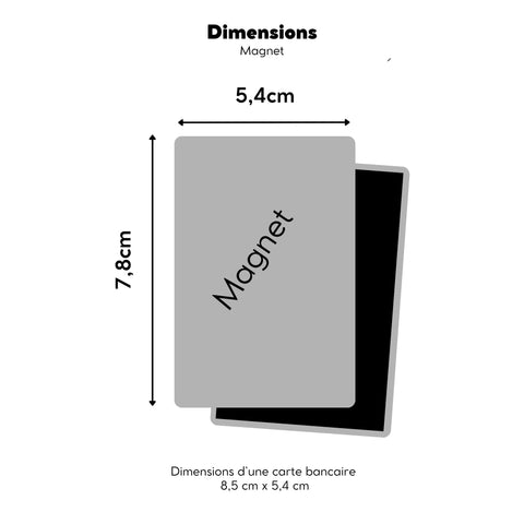 Magnet personnalisé à partir de votre photo