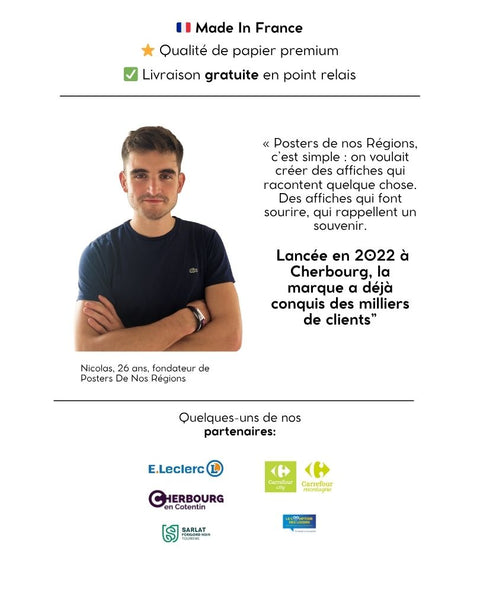 Affiche personnalisée à partir de votre photo
