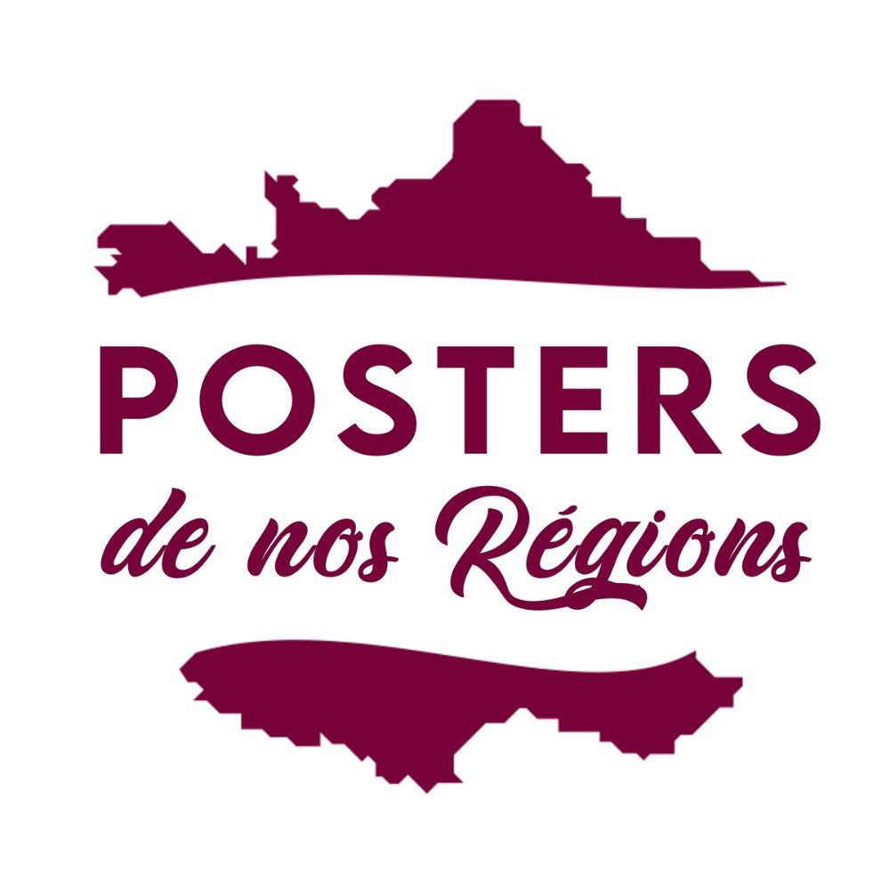 Logo marque Posters de nos Régions France Bordeau