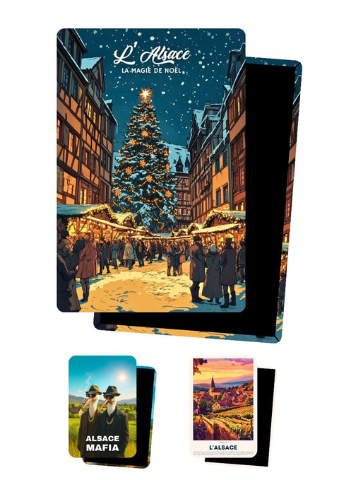 Magnets Alsace - Lot de 3