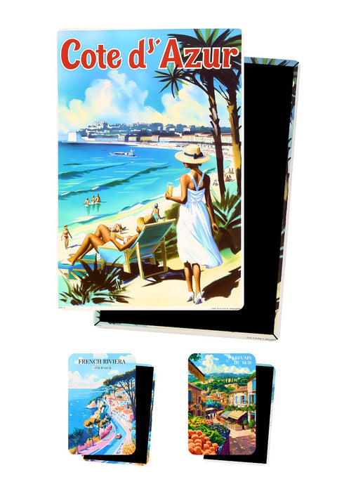Magnets Côte D'azur - Lot de 3