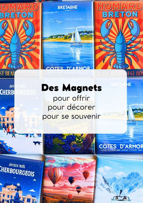 Magnets de Normandie - Lot de 3