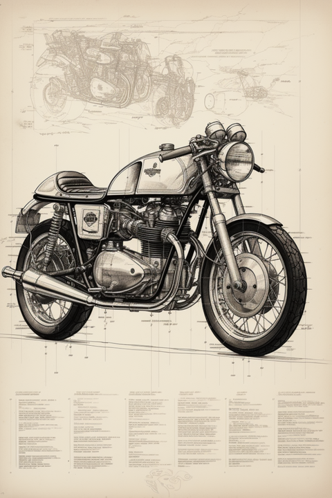 Plan de moto design