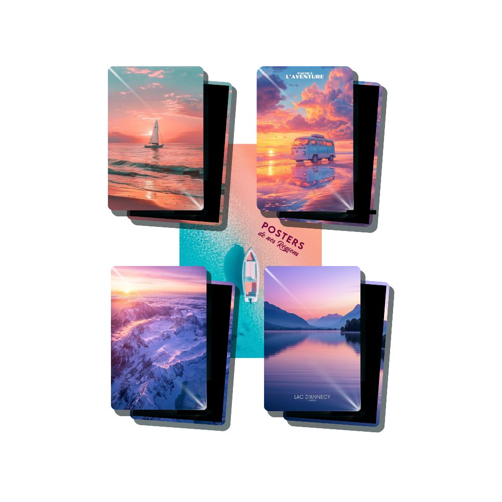 Pack de magnets régions