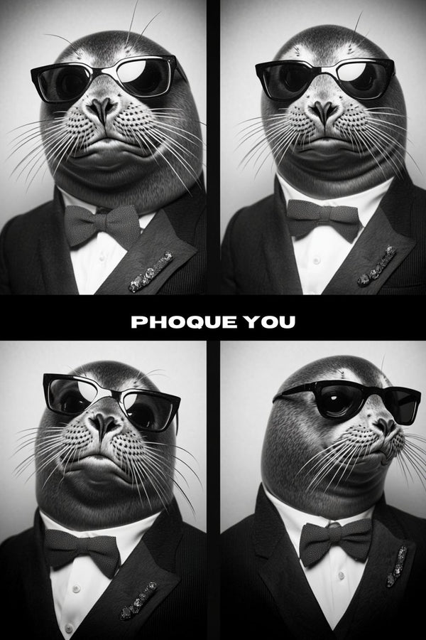 Affiche Drole Humour - Phoque You