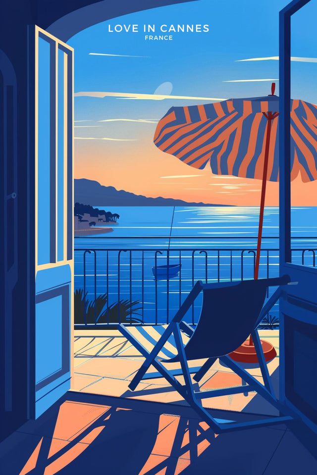 Affiche Transat à l'Hôtel Bleu