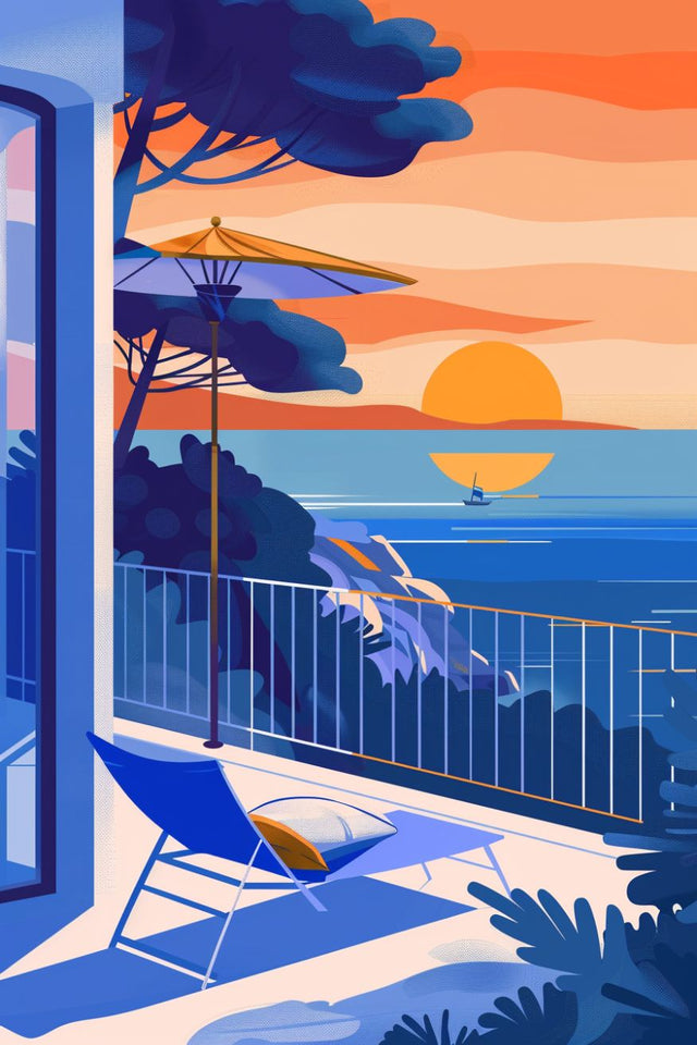 Affiche esthétique transat