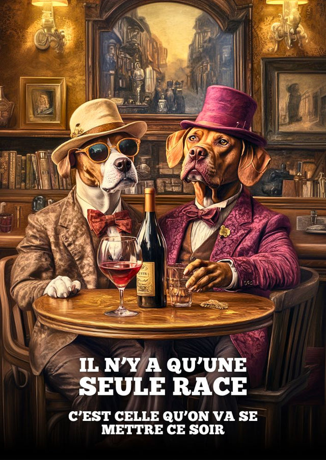 Il n'y a qu'une seule race