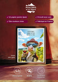 Affiche Drole - Celui qui aime la vie aime le vin