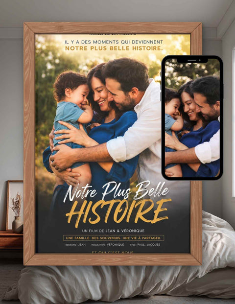 Votre famille en affiche de film