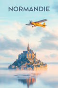 Affiche Mont Saint Michel - Entre ciel et mer