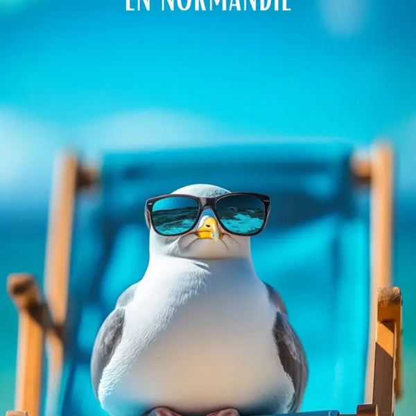 Affiche Normandie - Rayon de soleil normand