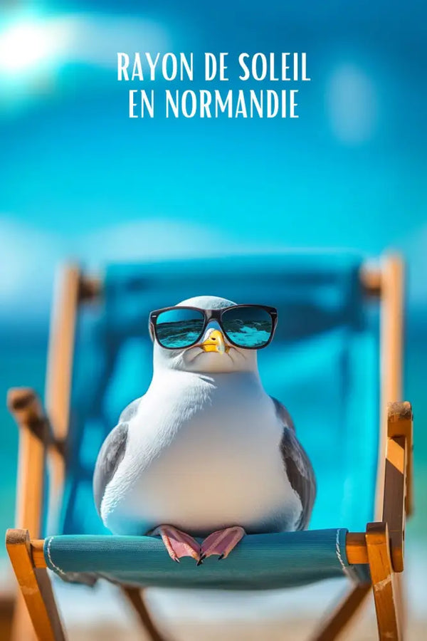 Affiche Normandie - Rayon de soleil normand