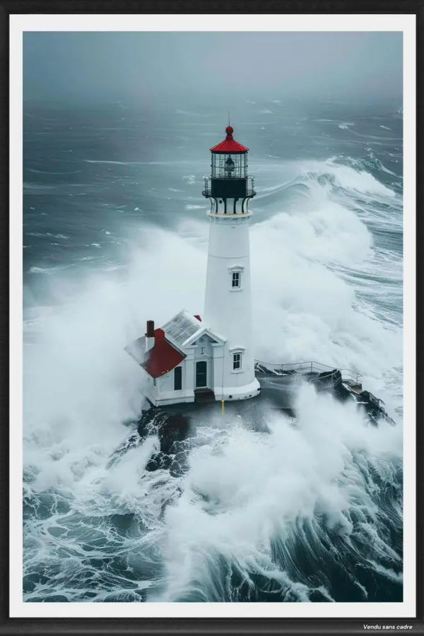 Affiche Phare dans la Tempête