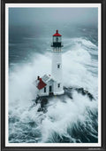 Affiche Phare dans la Tempête