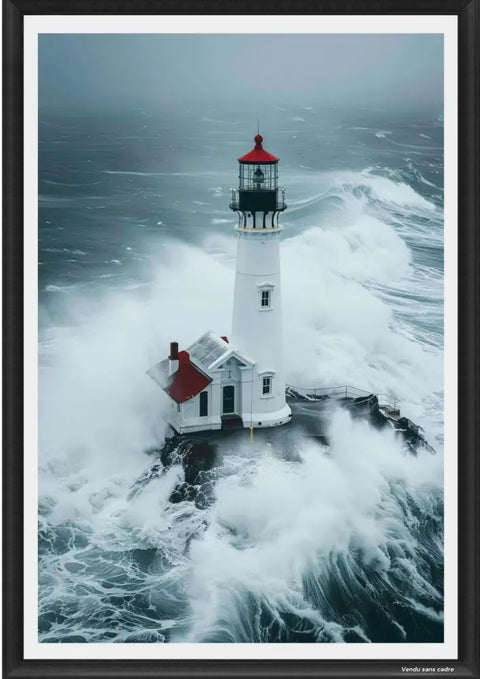 Affiche Phare dans la Tempête