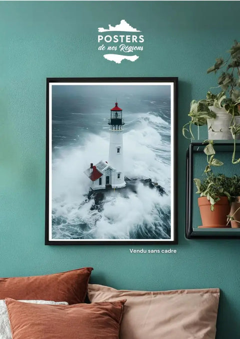 Affiche Phare dans la Tempête