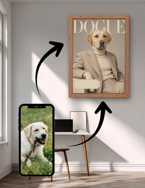 Votre chien en couverture - Magazine Dogue