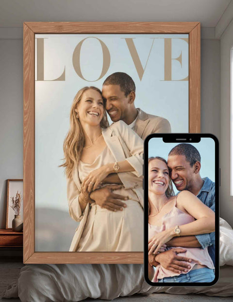 Votre couple en couverture de magazine