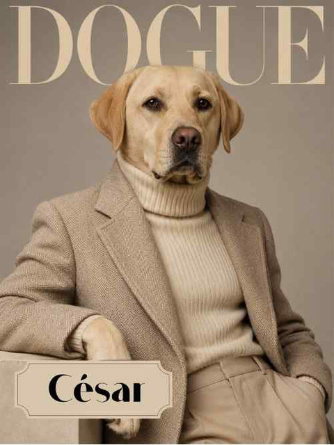 Votre chien en couverture - Magazine Dogue