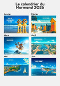 Le calendrier du normand 2026