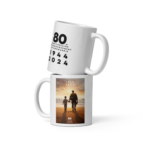 Mug 80 years of the landing